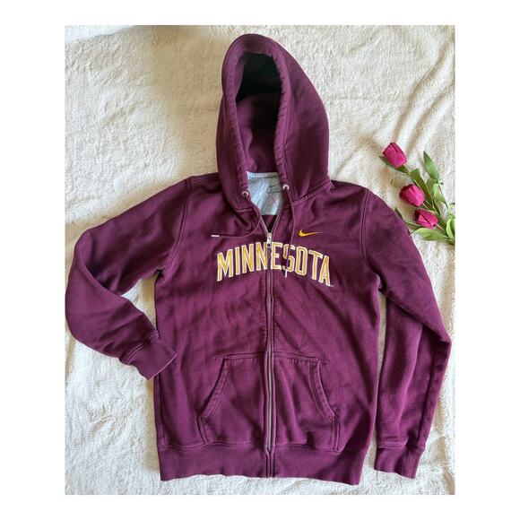 Nike Other - Nike Sweatshirt Jacket Minnesota Collegiate Size Large